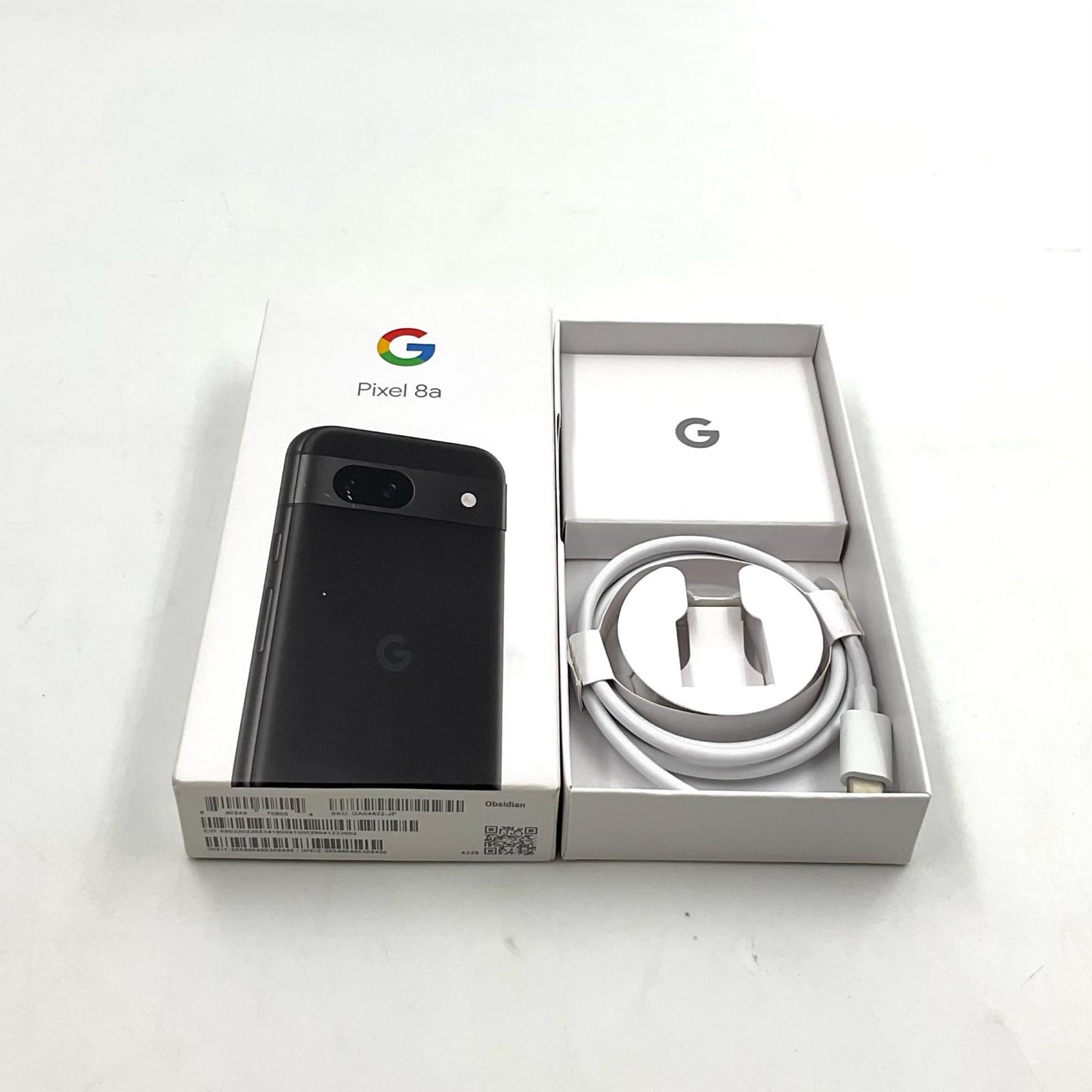 【全額返金保証】【最速発送】Google Pixel 8a 128GB Obsidian au SIMフリー 白ロム 超美品 動作確認済