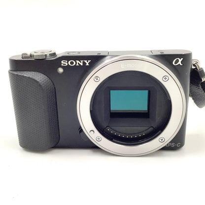 【全額返金保証】【最速発送】Sony デジタル一眼 α NEX-3N ボディ ブラック 美品 動作確認済