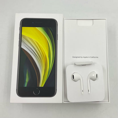 【全額返金保証】【最速発送】Apple iPhone iPhone SE（第2世代） 128GB ブラック SIMフリー 白ロム 美品 動作確認済 84%