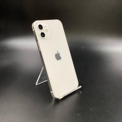 【最速発送】Apple iPhone iPhone 12 128GB ホワイト au 白ロム【難有】 81%