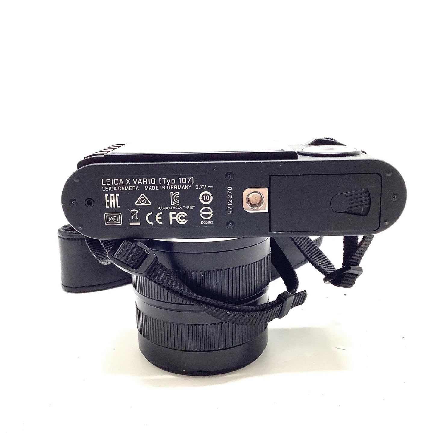【全額返金保証】【最速発送】Leica コンパクトデジタルカメラ X VARIO Typ 107 ﾌﾞﾗｯｸ 美品 動作確認済