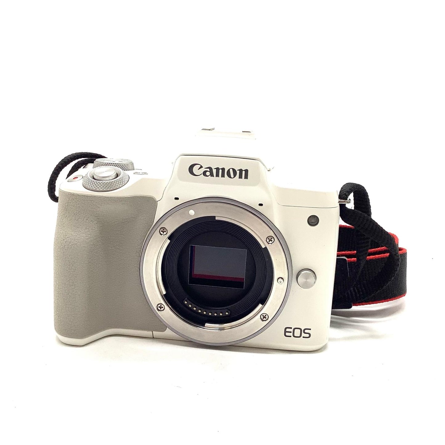 【全額返金保証】【最速発送】Canon デジタル一眼 EOS Kiss M2 ﾎﾜｲﾄ 動作確認済