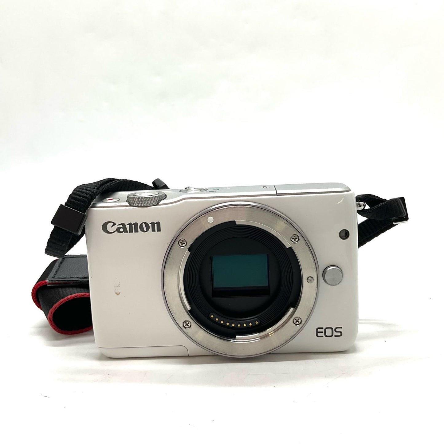 【全額返金保証】【最速発送】Canon デジタル一眼 EOS M10 ﾎﾜｲﾄ 動作確認済
