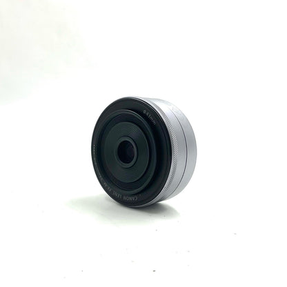【最速発送】Canon EF-M 22mm F2 STM シルバー【難有】