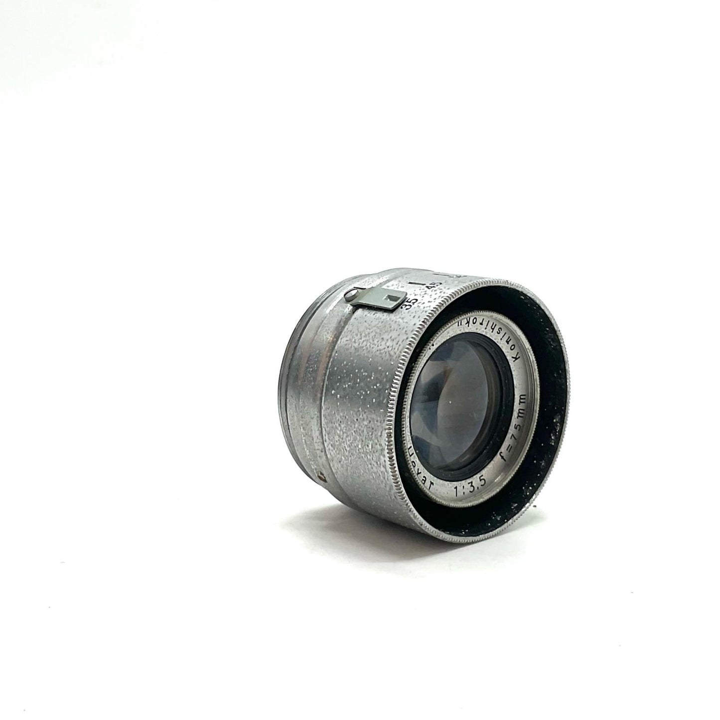 【最速発送】 KONICA Konishiroku HEXAR 75mm F3.5【難有】