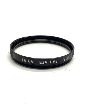 【全額返金保証】【最速発送】Leica E39 UVa 13131 ライカ純正フィルター 美品 動作確認済