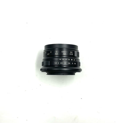 【全額返金保証】【最速発送】 7artisans 25mm F1.8 美品 動作確認済