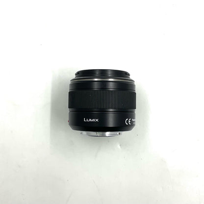 【全額返金保証】【最速発送】Panasonic LEICA DG SUMMILUX 25mm F1.4 H-X025 美品 動作確認済