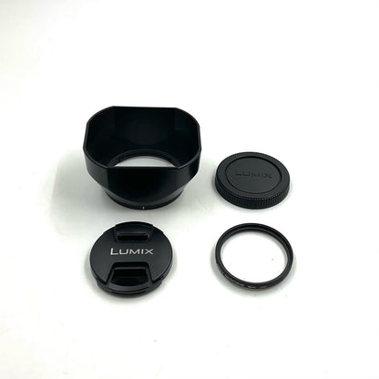 【全額返金保証】【最速発送】Panasonic LEICA DG SUMMILUX 25mm F1.4 H-X025 美品 動作確認済