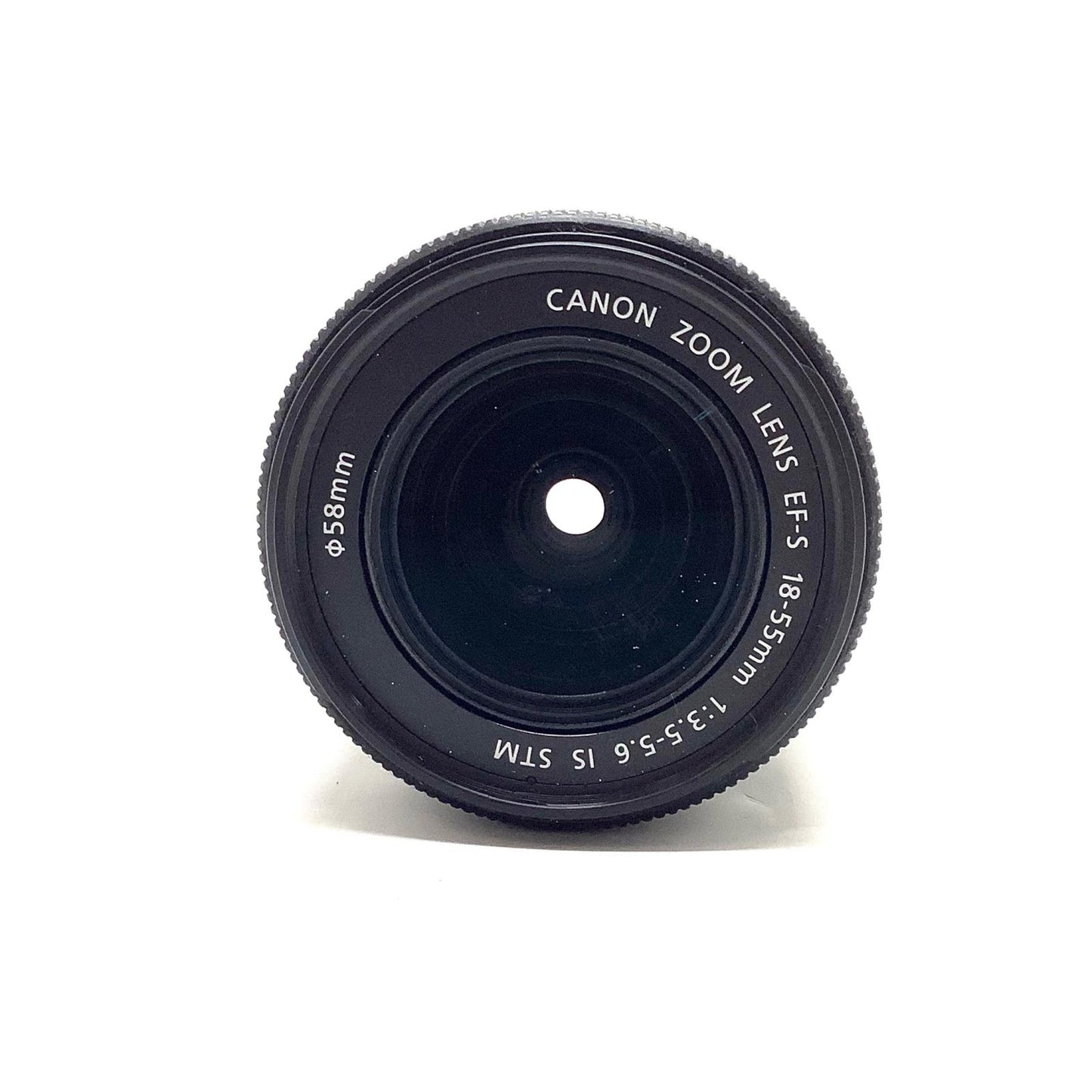 【全額返金保証】【最速発送】Canon EF-S 18-55mm F3.5-5.6 IS STM 美品 動作確認済