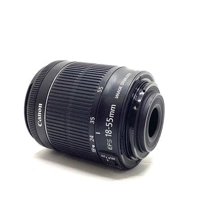 【全額返金保証】【最速発送】Canon EF-S 18-55mm F3.5-5.6 IS STM 美品 動作確認済