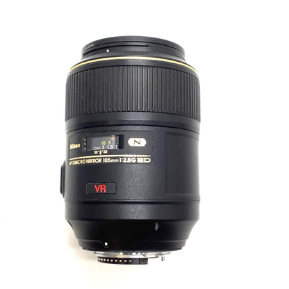 【全額返金保証】【最速発送】Nikon AF-S MICRO NIKKOR 105mm F2.8G ED 美品 動作確認済