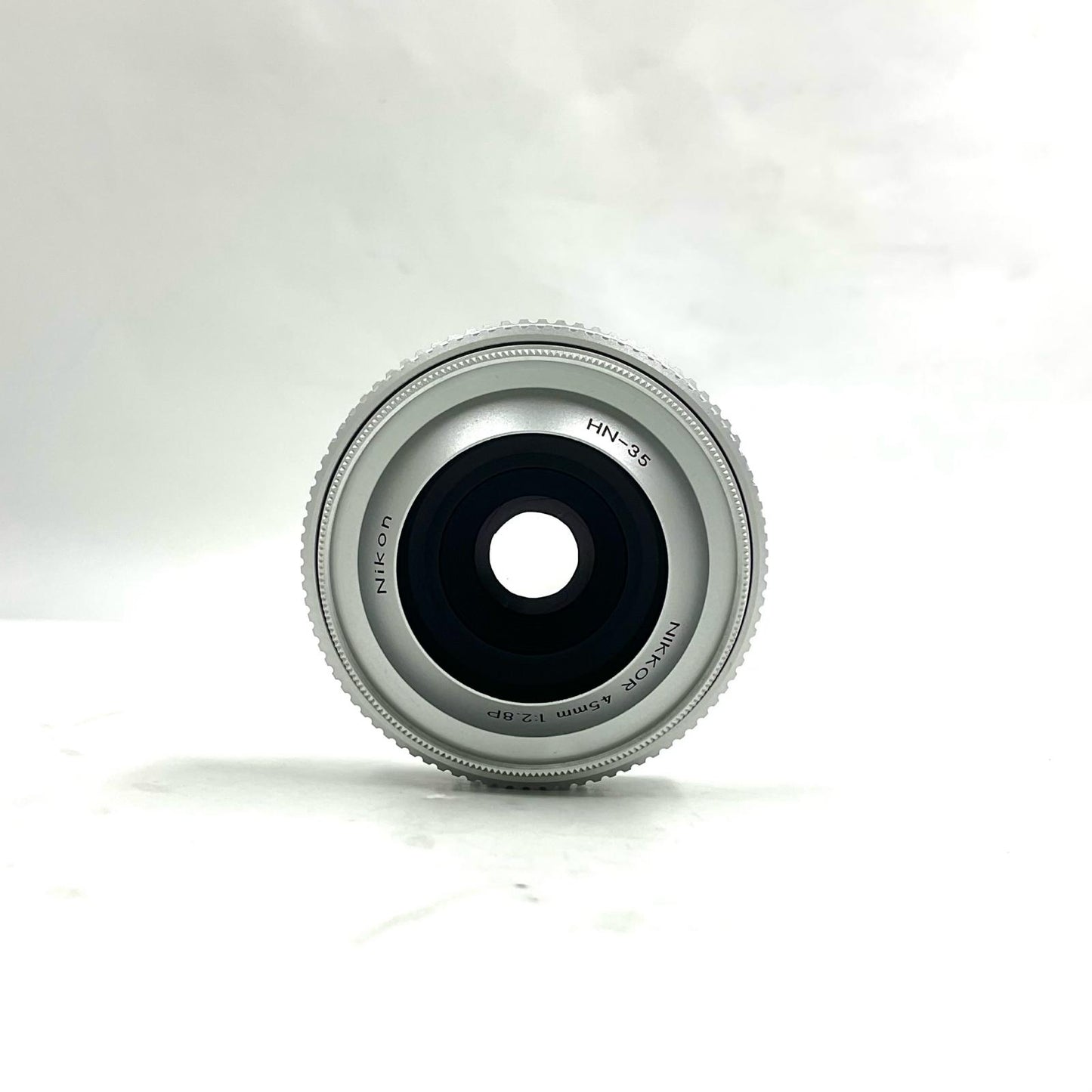 【全額返金保証】【最速発送】Nikon Ai NIKKOR 45mm F2.8P シルバー 美品 動作確認済