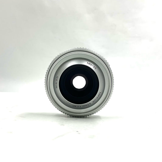 【全額返金保証】【最速発送】Nikon Ai NIKKOR 45mm F2.8P シルバー 美品 動作確認済