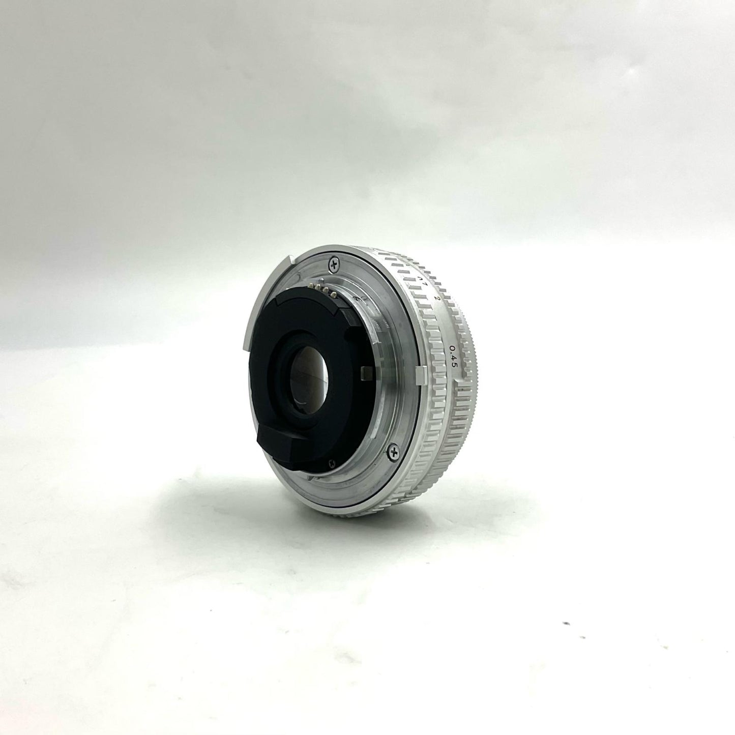 【全額返金保証】【最速発送】Nikon Ai NIKKOR 45mm F2.8P シルバー 美品 動作確認済