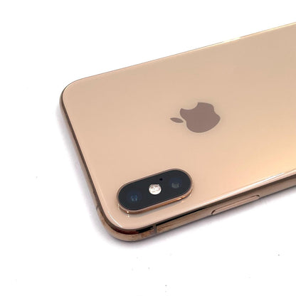 【全額返金保証】【最速発送】Apple iPhone iPhone XS 64GB ゴールド Softbank 白ロム 動作確認済 73%