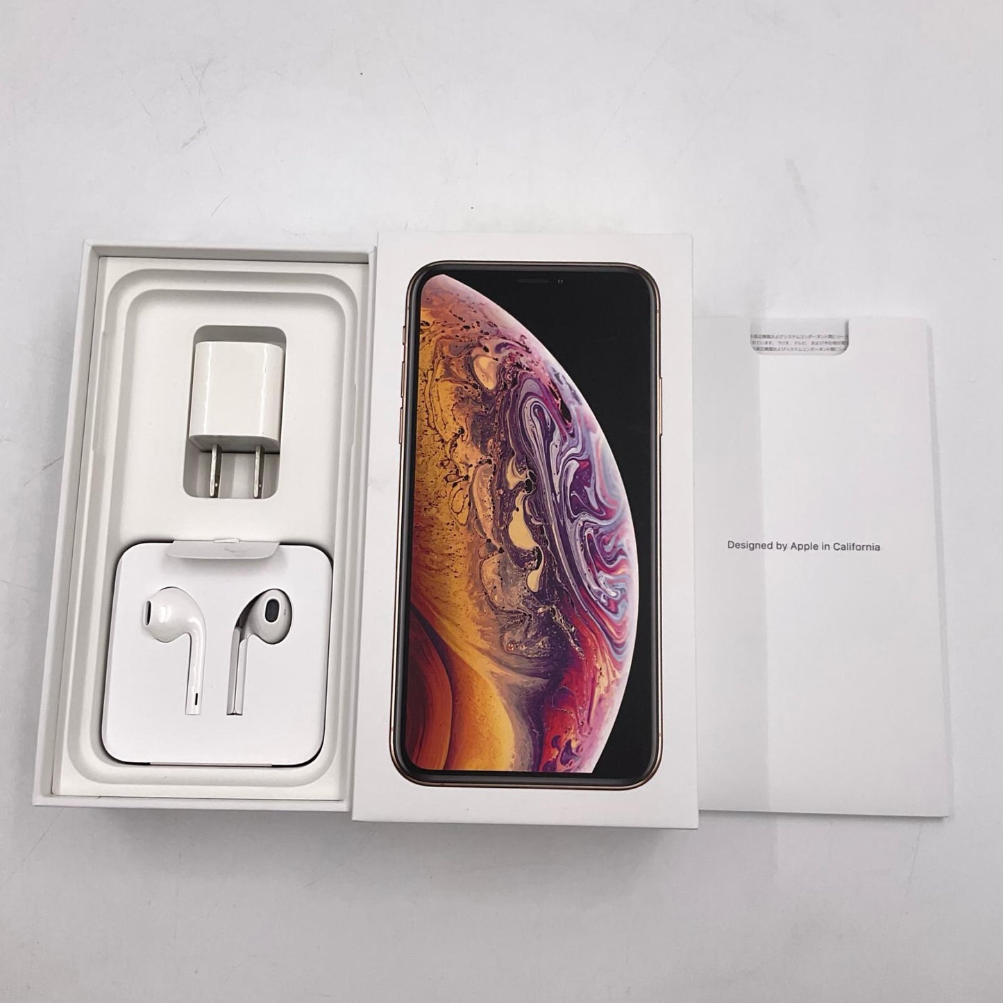 【全額返金保証】【最速発送】Apple iPhone iPhone XS 64GB ゴールド Softbank 白ロム 動作確認済 73%