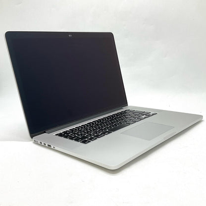 【全額返金保証】【最速発送】Apple MacBook Pro 15.4インチ 2015 2.2GHz クアッドコア Intel Core i7 16GB 256GB シルバー 美品 動作確認済