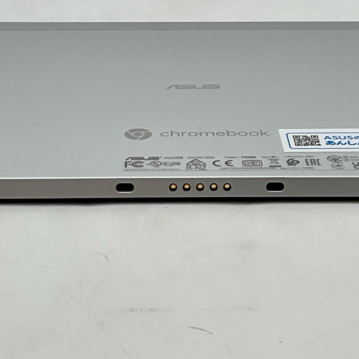 【全額返金保証】【最速発送】ASUS Chromebook CM3001DM2-R0008 10.5インチ Media Tek Kompanio 520 4GB eMMC 64GB 美品 動作確認済