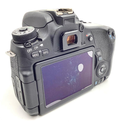 【全額返金保証】【最速発送】Canon デジタル一眼 EOS 8000D ボディ ブラック 動作確認済