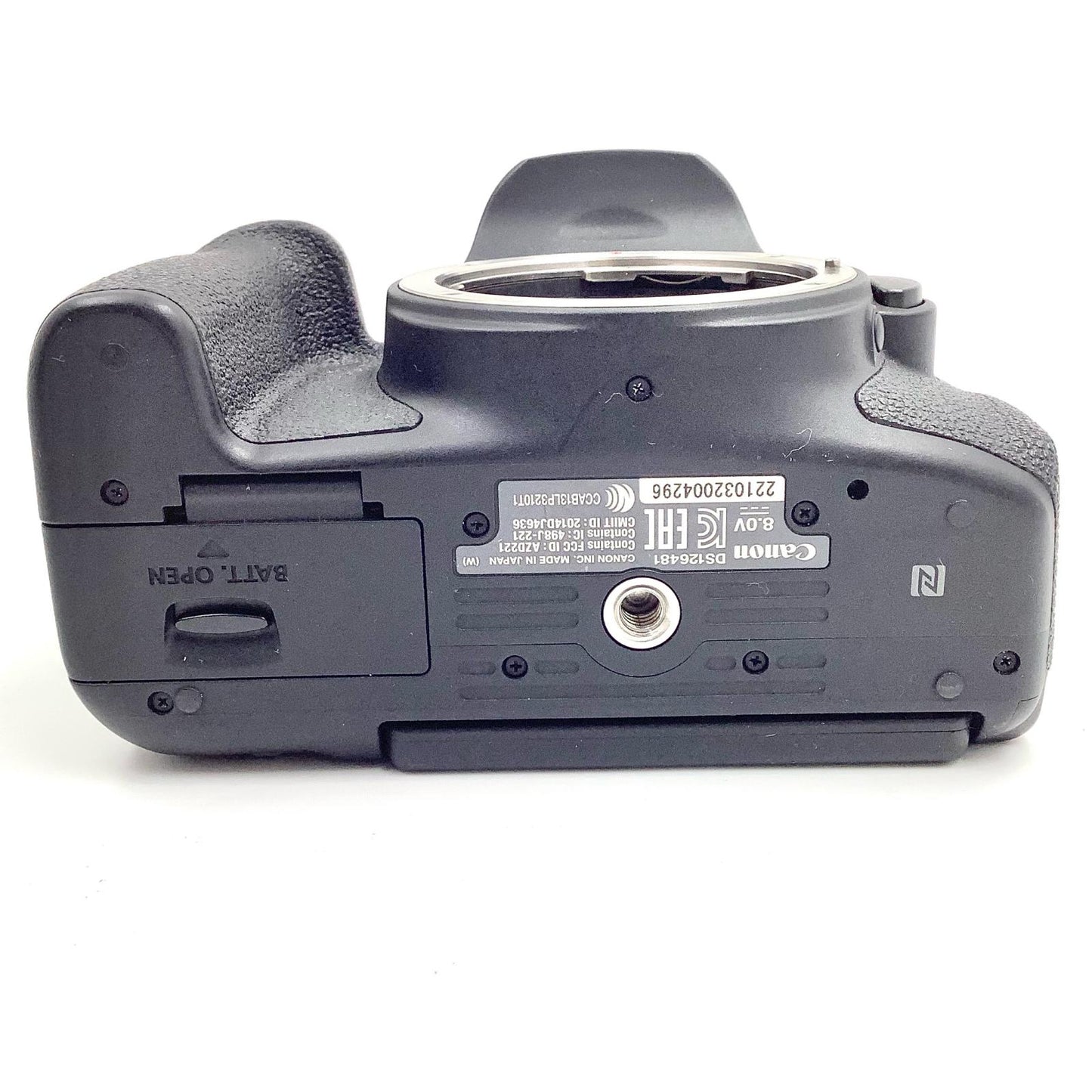【全額返金保証】【最速発送】Canon デジタル一眼 EOS 8000D ボディ ブラック 動作確認済