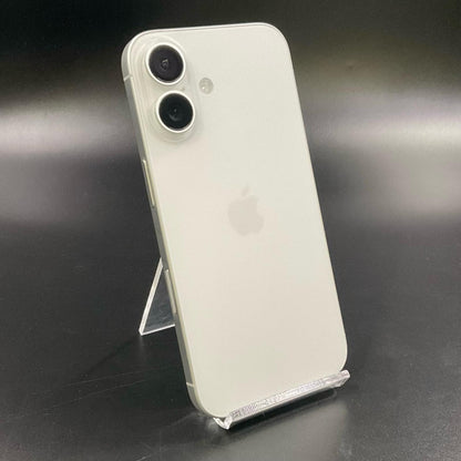 【全額返金保証】【最速発送】Apple iPhone iPhone 16 256GB ホワイト SIMフリー 白ロム 動作確認済 90%