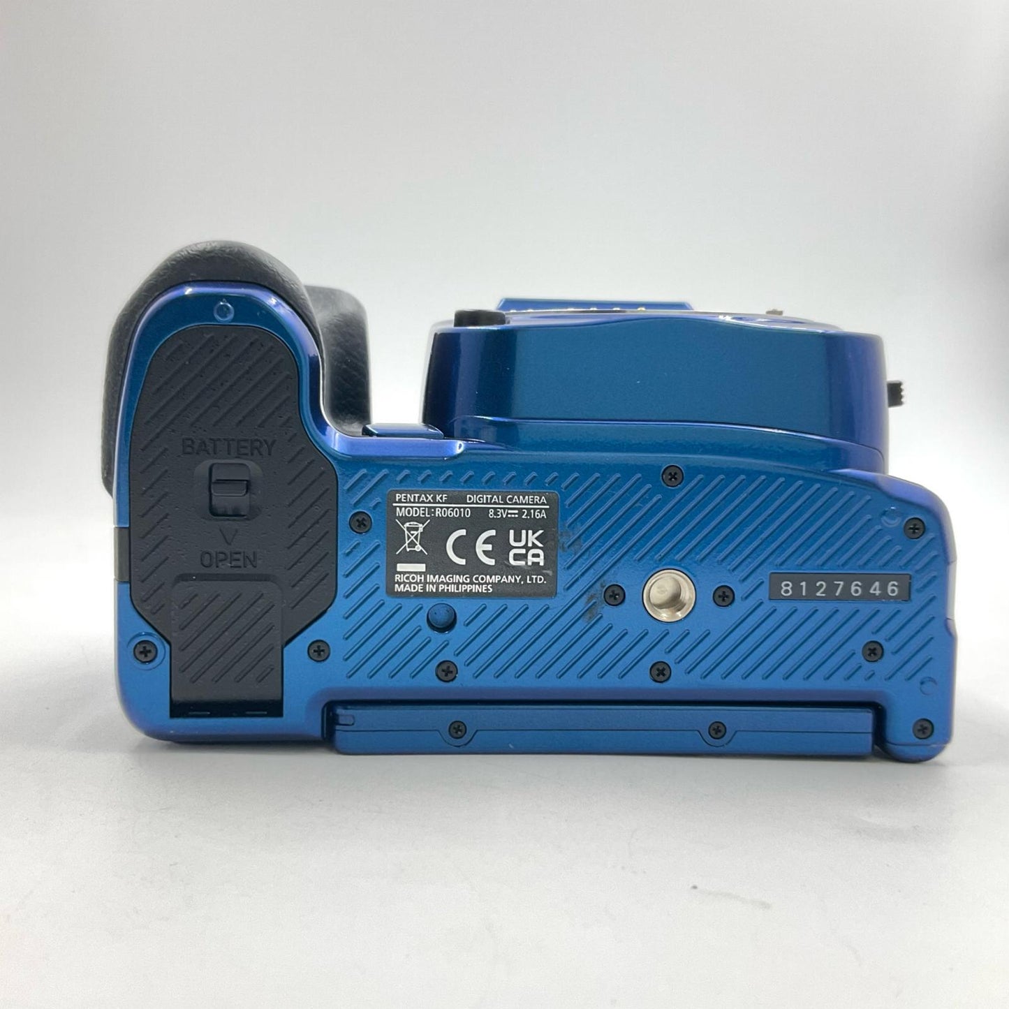 【全額返金保証】【最速発送】PENTAX デジタル一眼 KF ボディ クリスタルブルー 美品 動作確認済