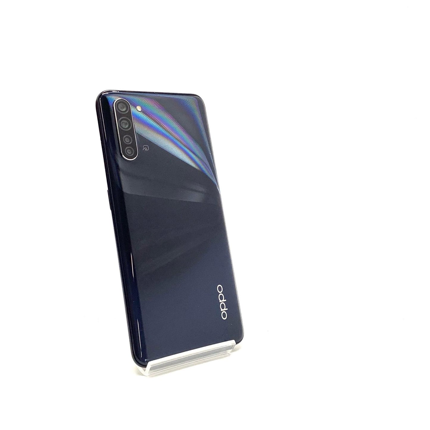 【全額返金保証】【最速発送】OPPO Reno 3 A 128GB ブラック Softbank A002OP 白ロム 動作確認済