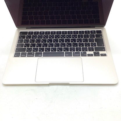 【全額返金保証】【最速発送】Apple MacBook Air 13インチ 2022 Apple M2 8GB 256GB スターライト 88% 美品 動作確認済