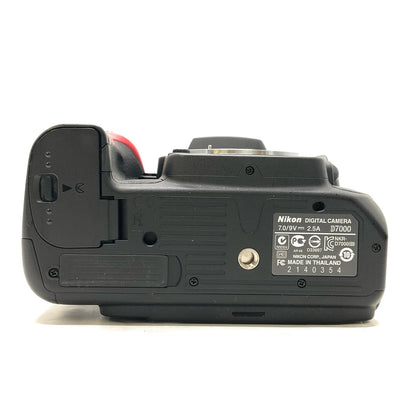 【全額返金保証】【最速発送】Nikon デジタル一眼 D7000 ボディ ブラック 美品 動作確認済