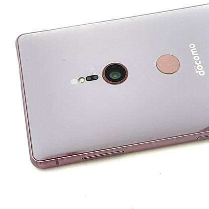 【全額返金保証】【最速発送】Sony Xperia XZ2 64GB Ash Pink docomo SO-03K 白ロム 動作確認済