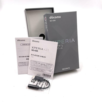 【全額返金保証】【最速発送】Sony Xperia XZ2 64GB Ash Pink docomo SO-03K 白ロム 動作確認済