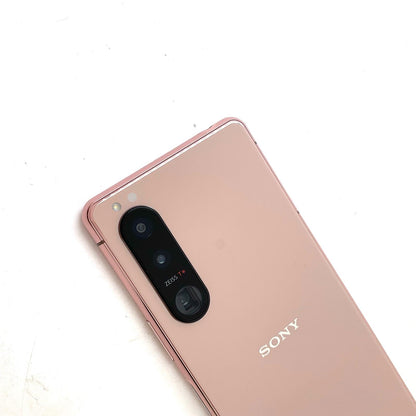 【全額返金保証】【最速発送】Sony Xperia 5 III 256GB Pink SIMフリー XQ-BQ42 白ロム 美品 動作確認済