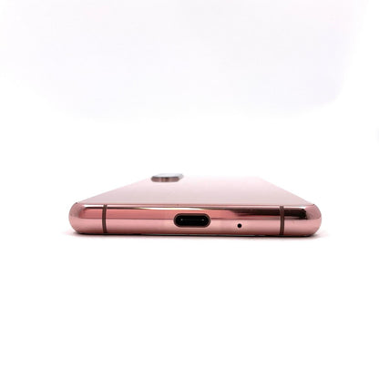 【全額返金保証】【最速発送】Sony Xperia 5 III 256GB Pink SIMフリー XQ-BQ42 白ロム 美品 動作確認済
