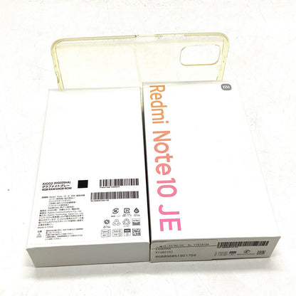 【全額返金保証】【最速発送】Xiaomi Redmi Note 10 JE XIG02 64GB グラファイトグレー au SIMフリー XIG02 白ロム 超美品 動作確認済
