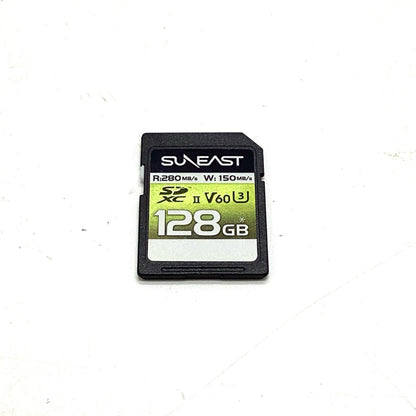 【全額返金保証】【最速発送】SUNEAST (サンイースト) ULTIMATE PRO SDXCカード 128GB UHS-II V60 U3 SE-SDU212 超美品 動作確認済