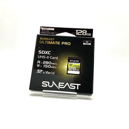 【全額返金保証】【最速発送】SUNEAST (サンイースト) ULTIMATE PRO SDXCカード 128GB UHS-II V60 U3 SE-SDU212 超美品 動作確認済