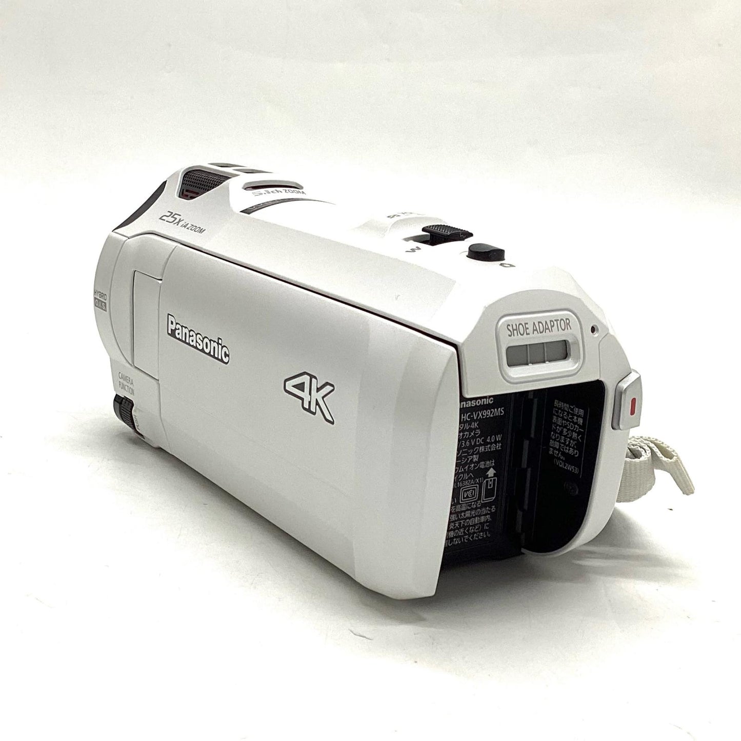 【全額返金保証】【最速発送】Panasonic HC-VX992MS ホワイト 美品 動作確認済