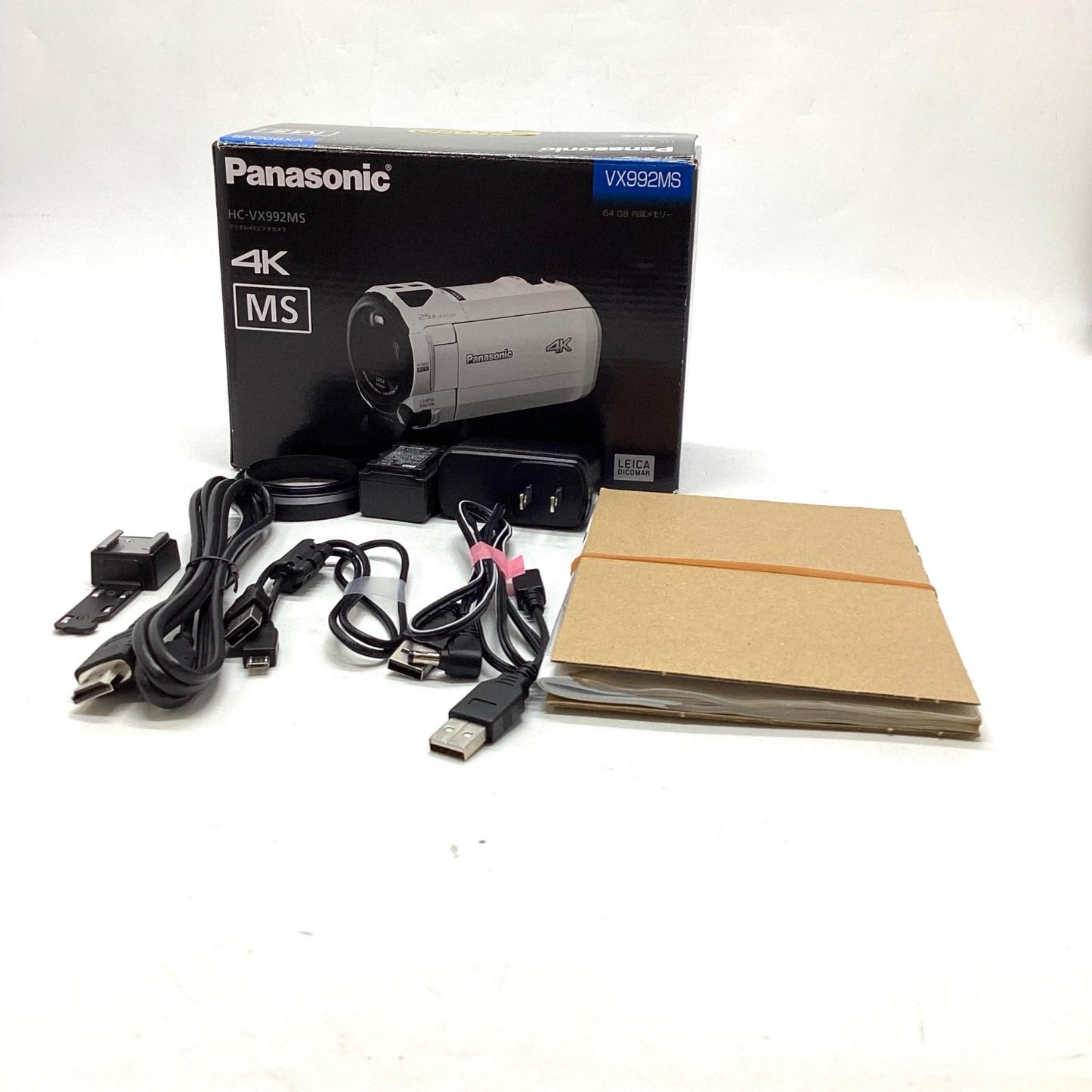 【全額返金保証】【最速発送】Panasonic HC-VX992MS ホワイト 美品 動作確認済