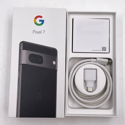 【全額返金保証】【最速発送】Google Pixel 7 128GB Obsidian SIMフリー G03Z5 白ロム 美品 動作確認済