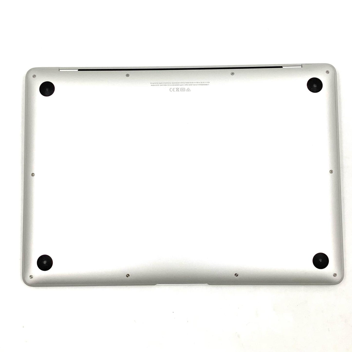 【全額返金保証】【最速発送】Apple MacBook Air 13インチ 2020 Apple M1 8GB 256GB シルバー 90% 美品 動作確認済