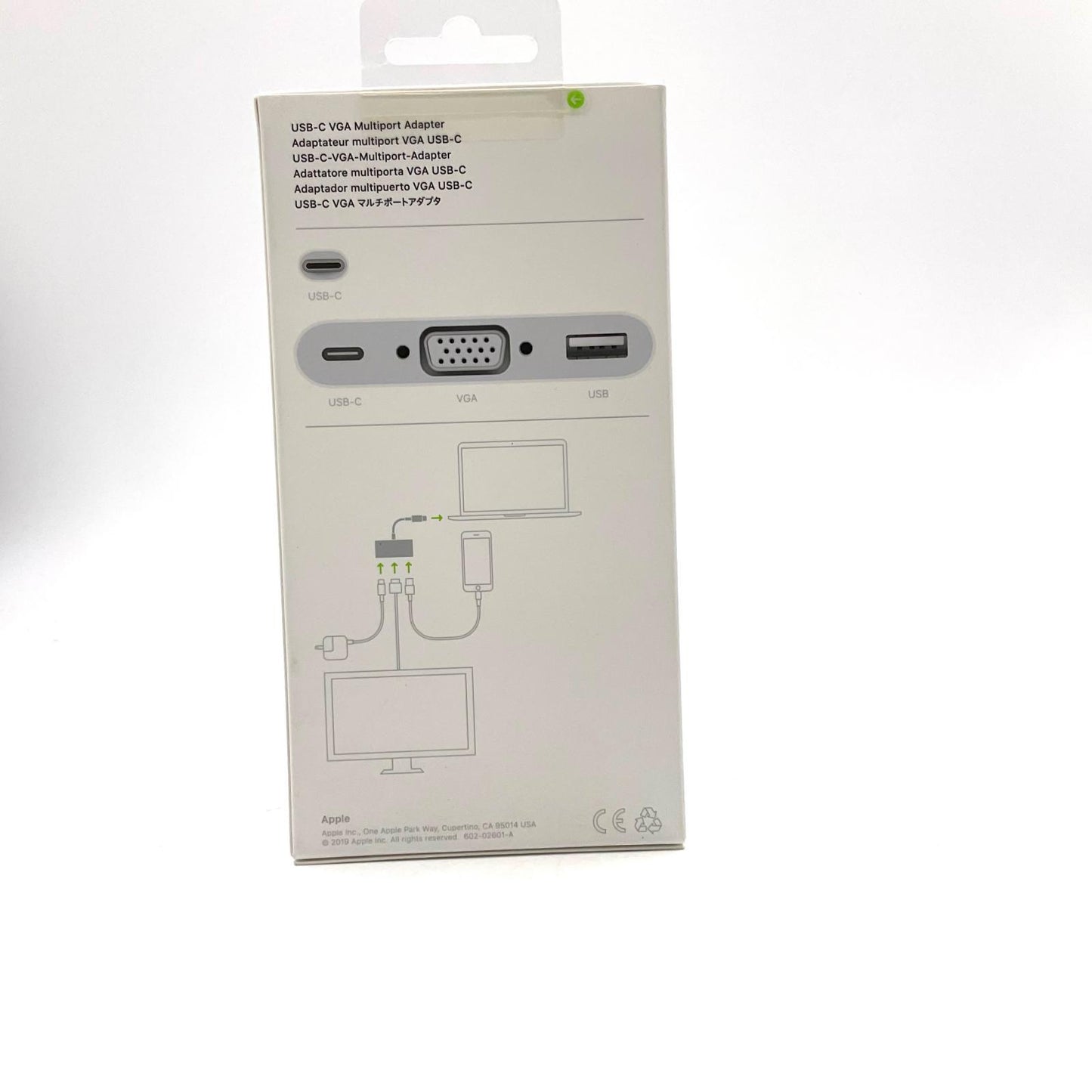 【全額返金保証】【最速発送】Apple USB-C to VGA MultiPort Adapter MJ1L2AM/A 新品未開封 即納OK