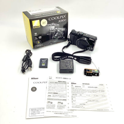 【全額返金保証】【最速発送】Nikon コンパクトデジタルカメラ COOLPIX A900 美品 動作確認済