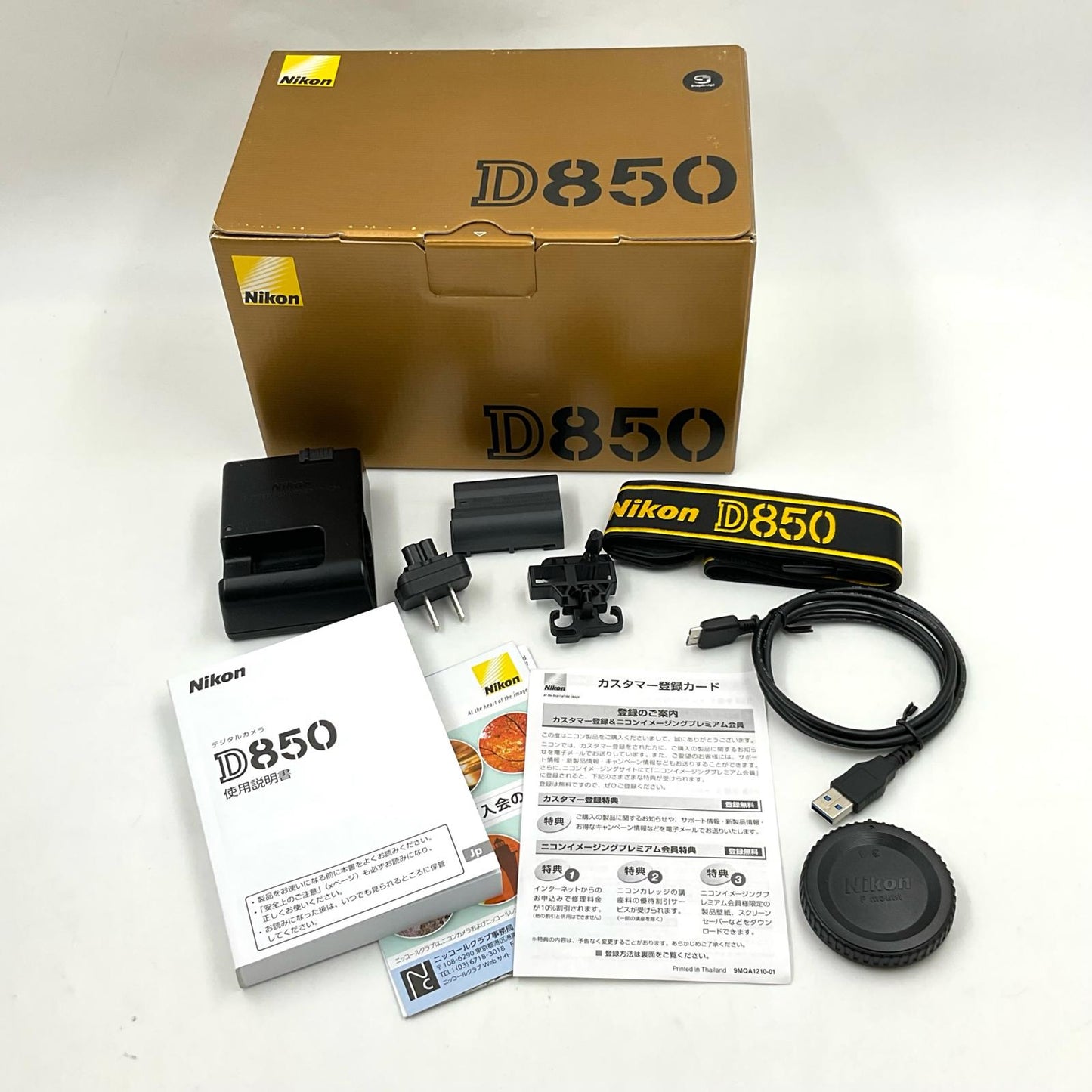 【全額返金保証】【最速発送】Nikon デジタル一眼 D850 ボディ ブラック 美品 動作確認済