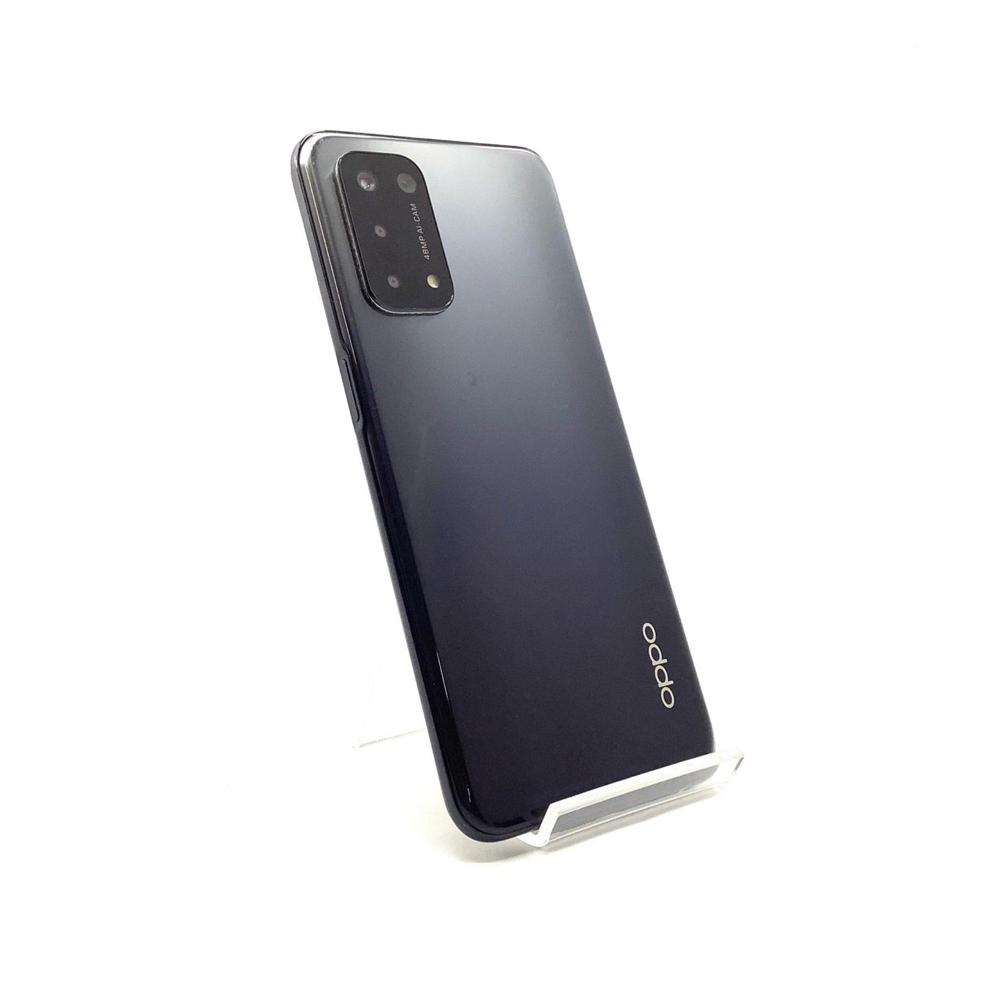 【全額返金保証】【最速発送】OPPO A 54 ５G 64GB シルバーブラック au OPG02 白ロム 美品 動作確認済