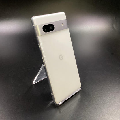 【全額返金保証】【最速発送】Google Pixel 7a 128GB Snow au SIMフリー Pixel 7a 白ロム 美品 動作確認済