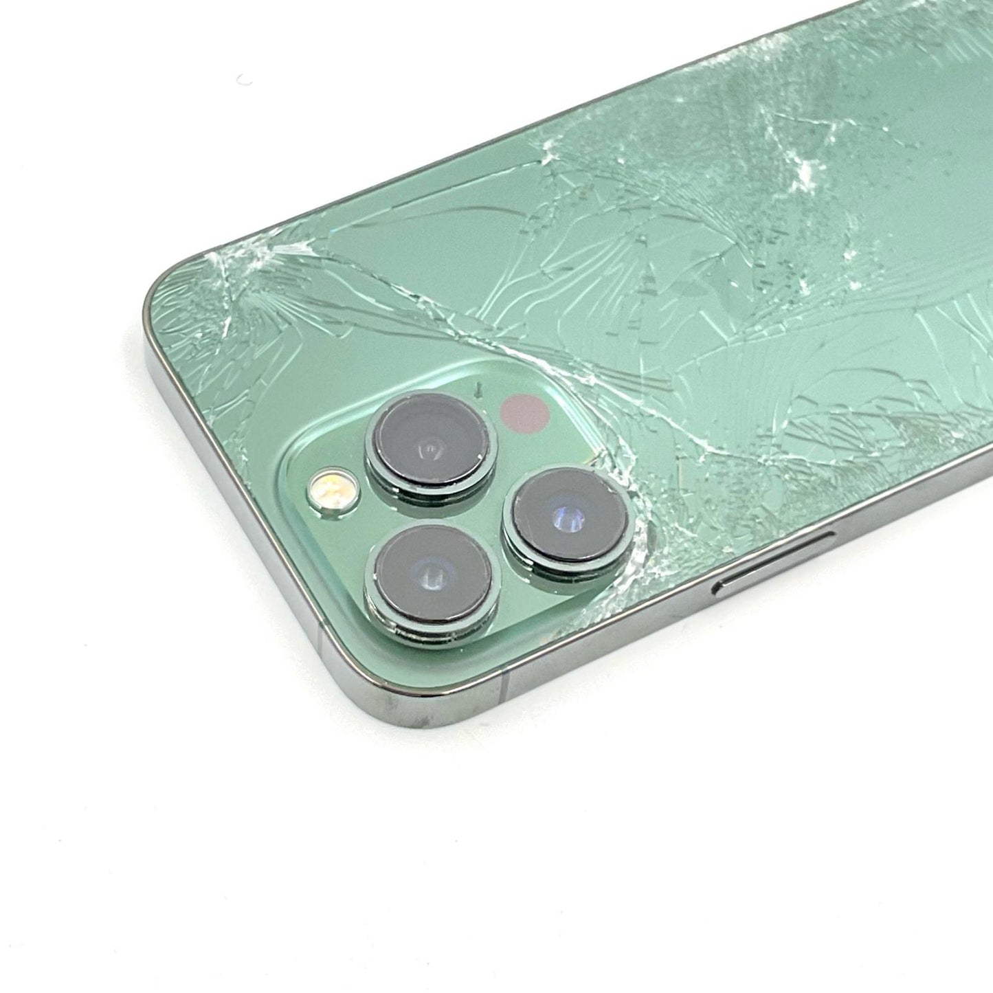 【最速発送】Apple iPhone iPhone 13 Pro 256GB アルパイングリーン docomo 白ロム【難有】 75%