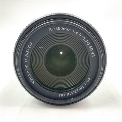 【全額返金保証】【最速発送】Nikon AF-P DX Nikkor 70-300mm F4.5-6.3G ED VR 美品 動作確認済