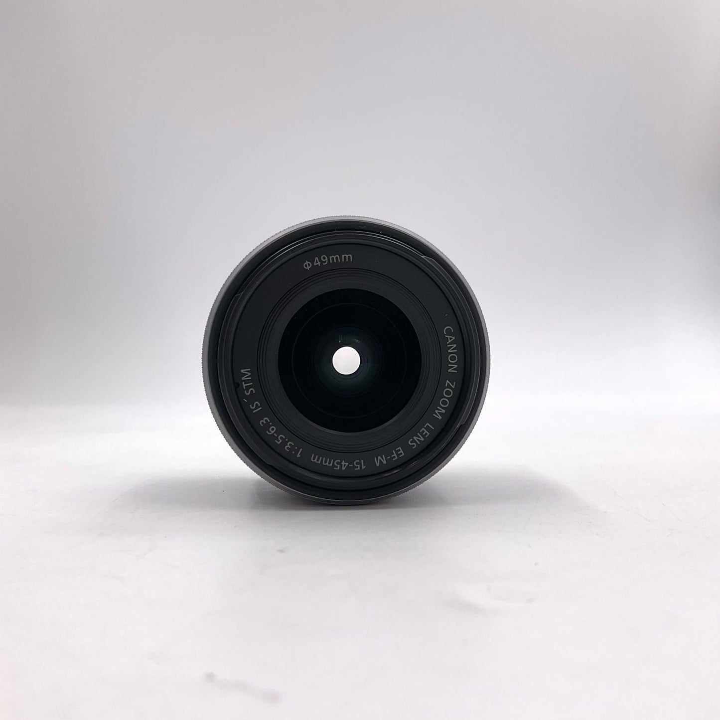 【全額返金保証】【最速発送】Canon EF-M15-45mm F3.5-6.3 IS STM [シルバー] 美品 動作確認済