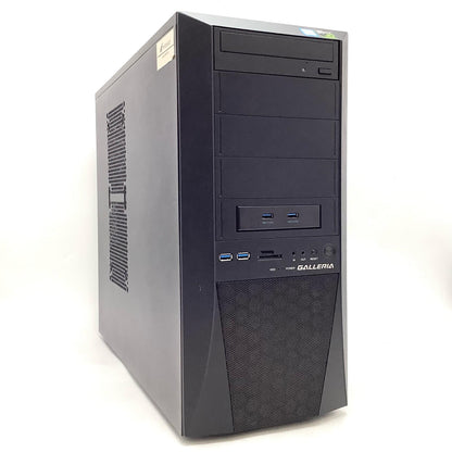 【全額返金保証】【最速発送】ドスパラ GALLERIA ゲーミングデスクトップPC GALLERIA XV intel core i7-8700 16GB HDD 2TB NVIDIA GeForce GTX 1070 Ti 美品 動作確認済